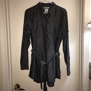 Columbia snap up tunic sz XL